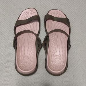 Croc sandals